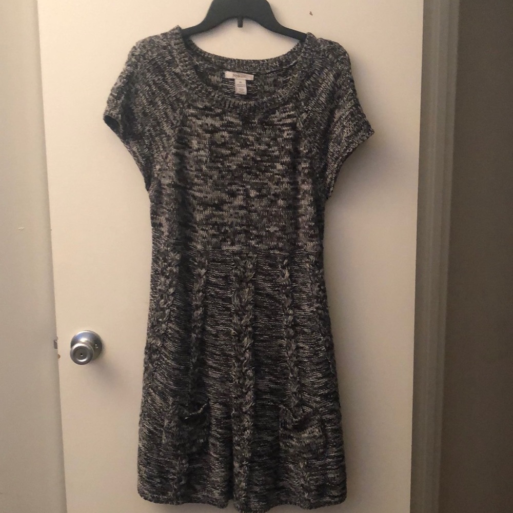 Style & Co. Cable Knit Sweater Dress Size XL